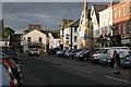 Low sun on the high street