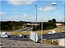 SJ9195 : Denton Roundabout by Gerald England