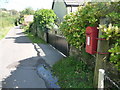 SY3698 : Fishpond Bottom: postbox № DT6 18 by Chris Downer