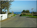 Killard Road in Ballyhornan village