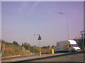 Junction of A13 Alfreds Way and Spur Road