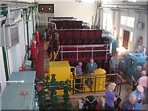 TF3639 : Inside Engine House - Hobhole Pumping Station by Betty Longbottom