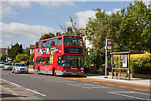 TQ1289 : 183 Bus on Pinner Road by Martin Addison