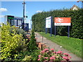 Entrance to Exton Railway Station