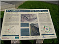 Plaque "The Shell Keep" Carmarthen Castle