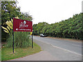 Sign for the Jester, Odsey, Cambs