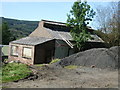 Former colliery buildings at Brynawel, Crynant.