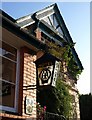 AA hotel sign, Dunsford