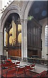 TQ3381 : St Andrew Undershaft, St Mary Axe, EC2 - Organ by John Salmon