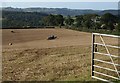 Transporting bales above Mudly Bottom