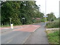 Busby Road enters Carmunnock