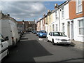 Looking westwards along Collis Road