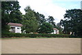 Houses on the western edge of Speldhurst