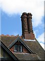 Bridge Lodge at Eythrope (Latticework and Candy Twist Chimneys)