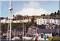 Houses above Porthmadog harbour