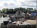 The British Waterways Storage Yard, by the Grand Union Canal at Marsworth