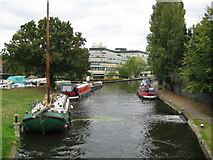 TQ0584 : Grand Union Canal at Uxbridge by Nigel Cox