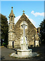 War memorial and chapel, Radnor Street cemetery, Swindon