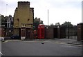 Telephone box in Wren Road