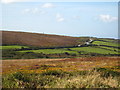 Looking south west from Higher Tregerest