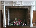 Fireplace in the entrance hall, Somerset House, Rawson Street, Halifax