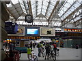 London: entering Waterloo Station