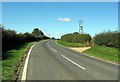 B1280 road approaching South Wingate