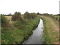 Crawcroft Lane view of drain from road bridge