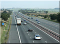 ST7077 : 2009 : M4 Motorway eastbound by Maurice Pullin