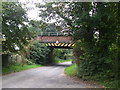 Low bridge on Bridge Lane