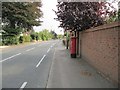 Post box on the Wantage road