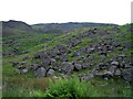 Glen Clova, slope of boulders