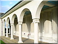 Cloister at the Air Forces Memorial