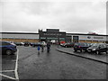 Main town car park at the back of Magowan West shopping precinct