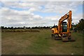 Digger in the field