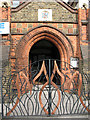 Millennium gates at St Mary