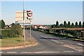 Road Junction looking towards Rampton village