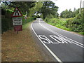 Marehill: A283 approach to Wickford Bridge