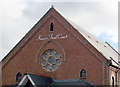 Front  facade of old Temperance Hall.