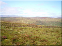 SH9620 : Moorland above Hafod Fudr by Richard Law
