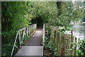 Footbridge by the River Medway