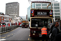 TQ2879 : Sightseeing buses outside Victoria Station by Dr Neil Clifton