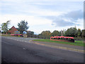 Entrance to Seven Oaks caravan site