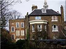 TQ3579 : School and rectory, St Marychurch Street, Rotherhithe, London, SE16 by Chris Lordan