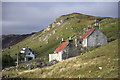 Cottages on the slopes of Cleit Mhor