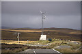 Communication mast above Grabhair