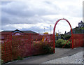 The Entrance to Station Park at Lossiemouth