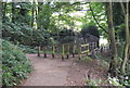 Bicycle calming measures, Medway Valley Walk