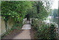 Footbridge, Medway Valley Walk