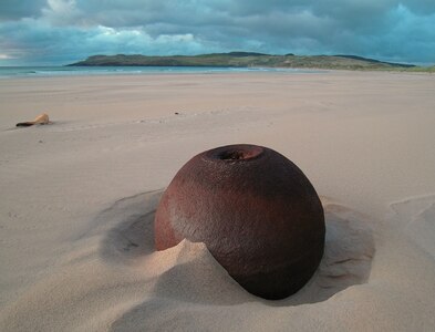 B9736 : Mystery object on Tramore Strand by Rossographer
